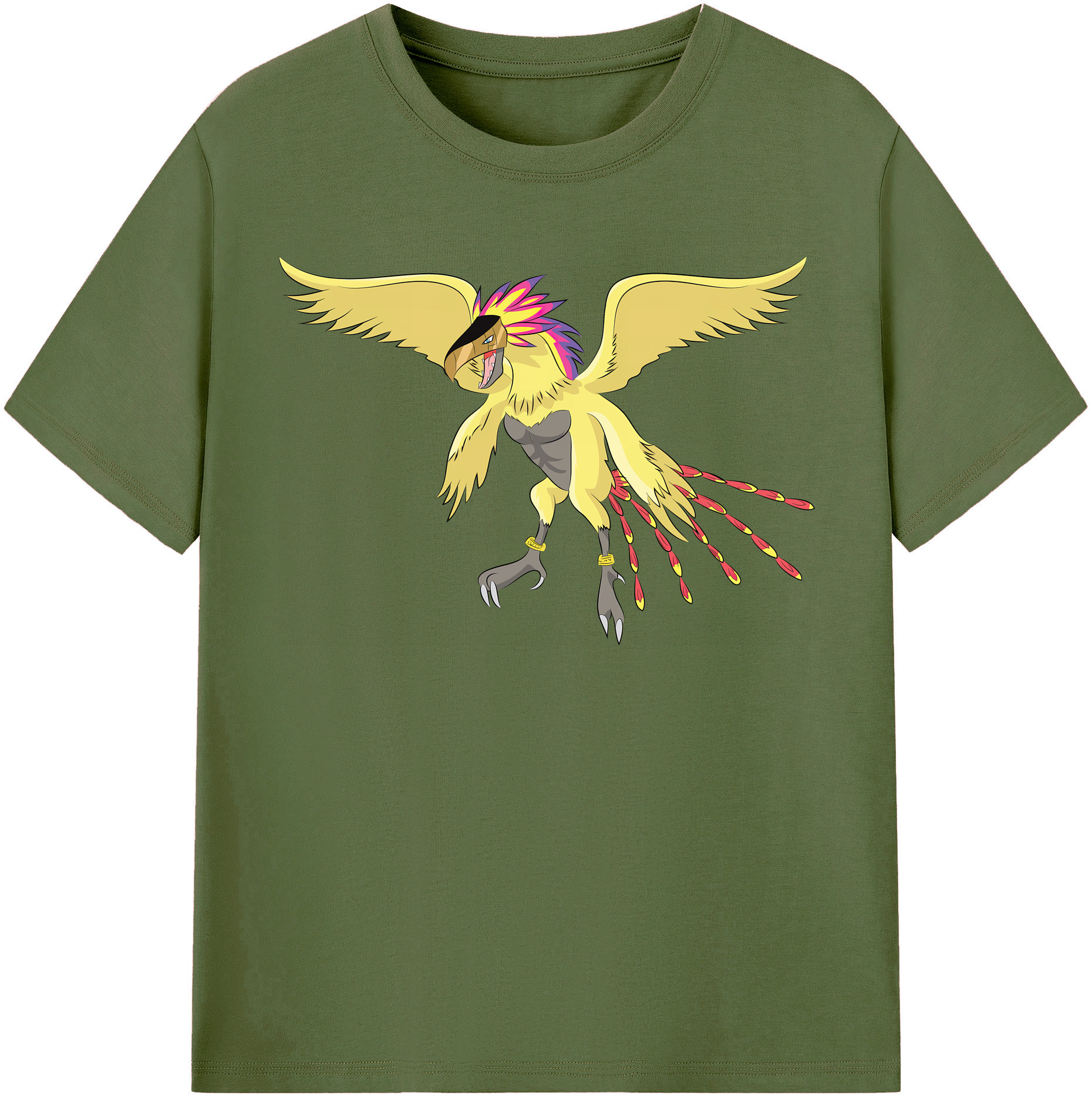 （画像用） Digimon デジタルモンスター/デジモン 綿100％半袖Tシャツ（フロントプリント）